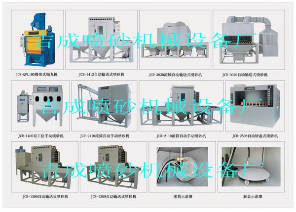 廣東惠州吉成噴砂機械噴砂設備噴砂房