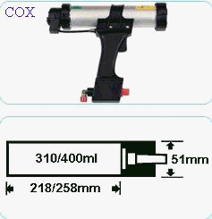 COX氣動補漏膠槍COX氣動密封膠槍COX堵縫膠槍