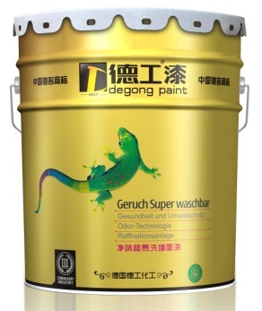 著名油漆涂料品牌代理德工漆代理環(huán)保乳膠漆