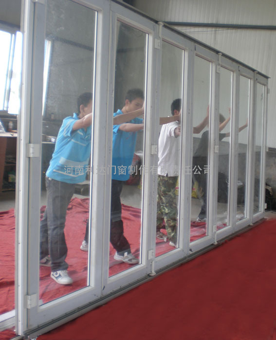 塑鋼折疊門-PVC Folding Door