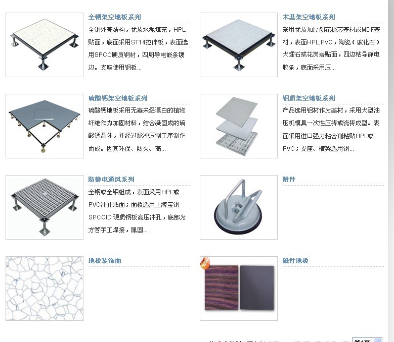 防靜電架空地板