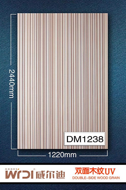 供應(yīng)櫥柜門板雙面木紋UV板沈陽威爾迪