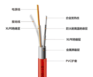 供應(yīng)四川雅安伊思特     發(fā)熱電纜