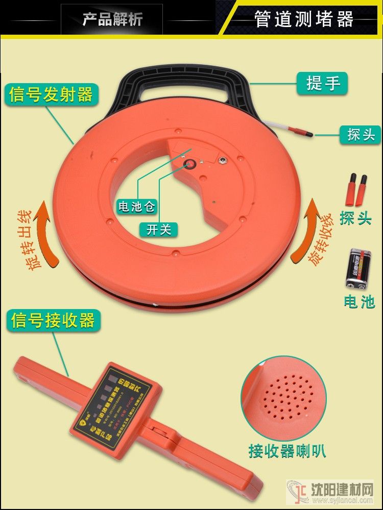 供應(yīng)新型電線管道堵塞位置探測儀