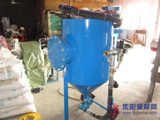 湛江噴砂機(jī) 氣控式移動噴砂機(jī) 開放式打砂機(jī) 簡單實